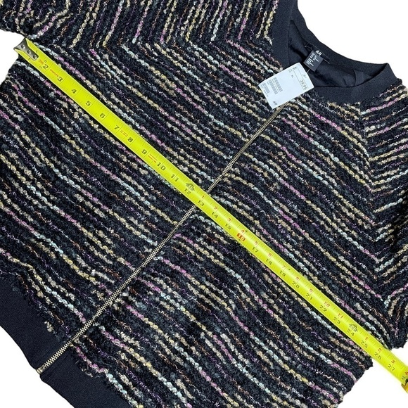 H&M multicolor metallic bomber jacket NWT XL - Picture 5 of 9